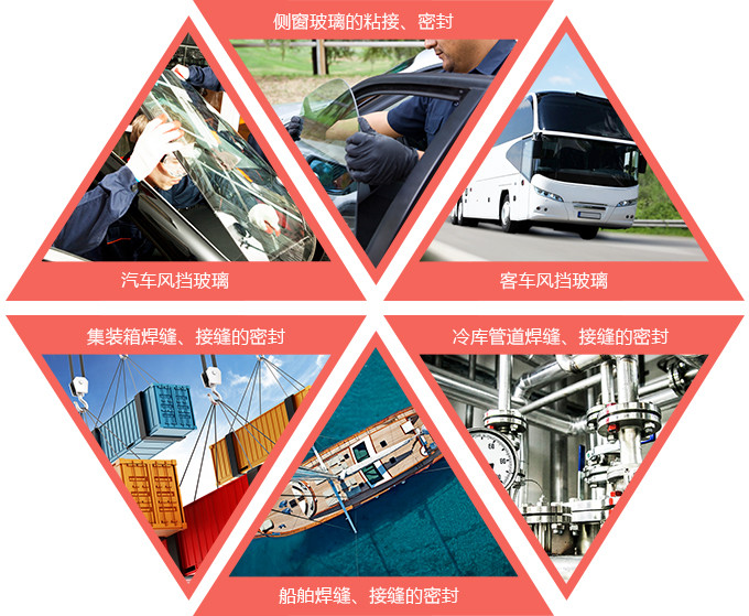 卡夫特風擋玻璃膠 汽車、客車風擋玻璃、側窗玻璃的粘接、密封