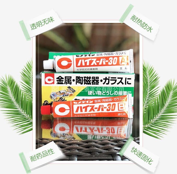 施敏打硬金屬、陶瓷接著專用膠